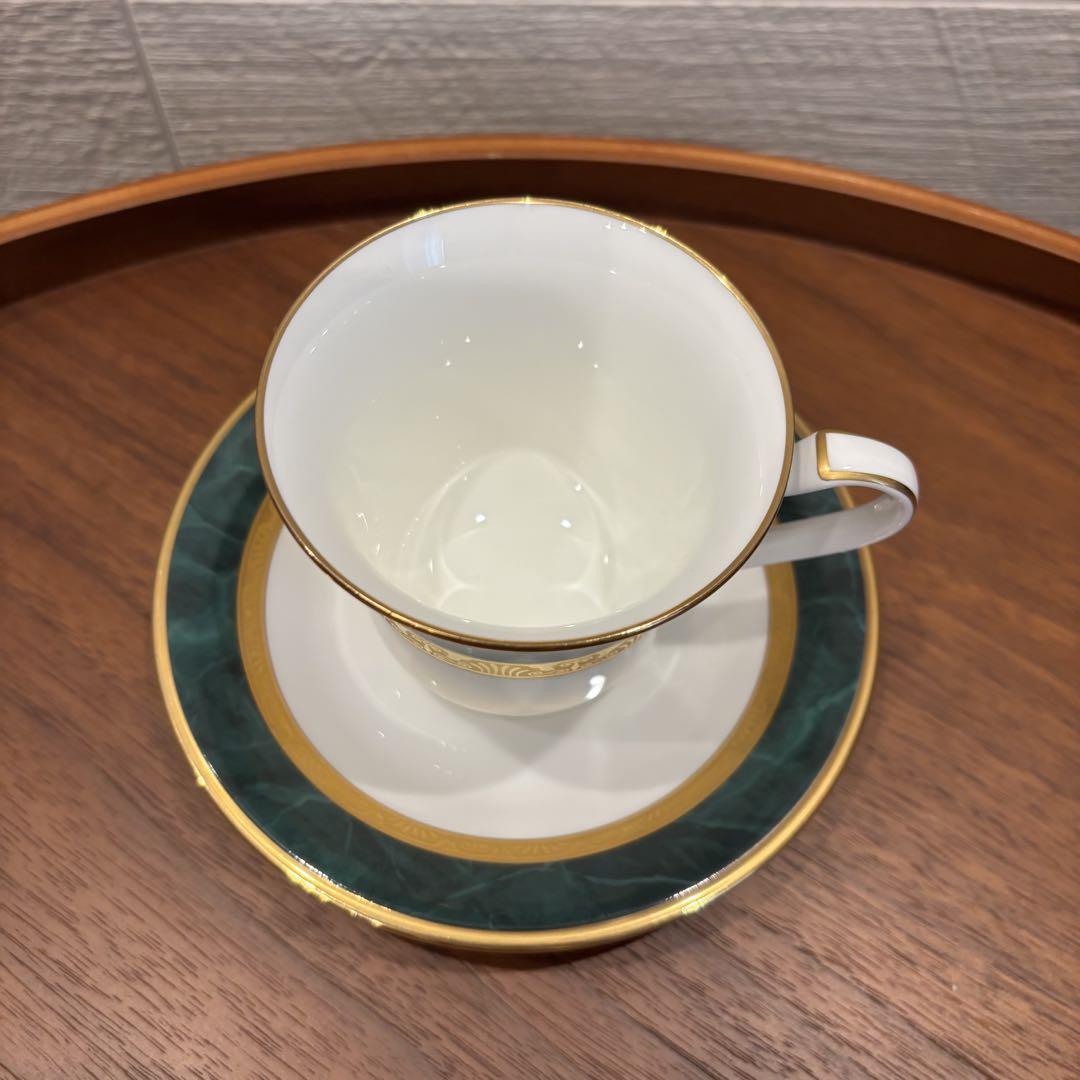 ノリタケ フィッツジェラルド＆ヘミングウェイ アメリカン　カップ＆ソーサーペア