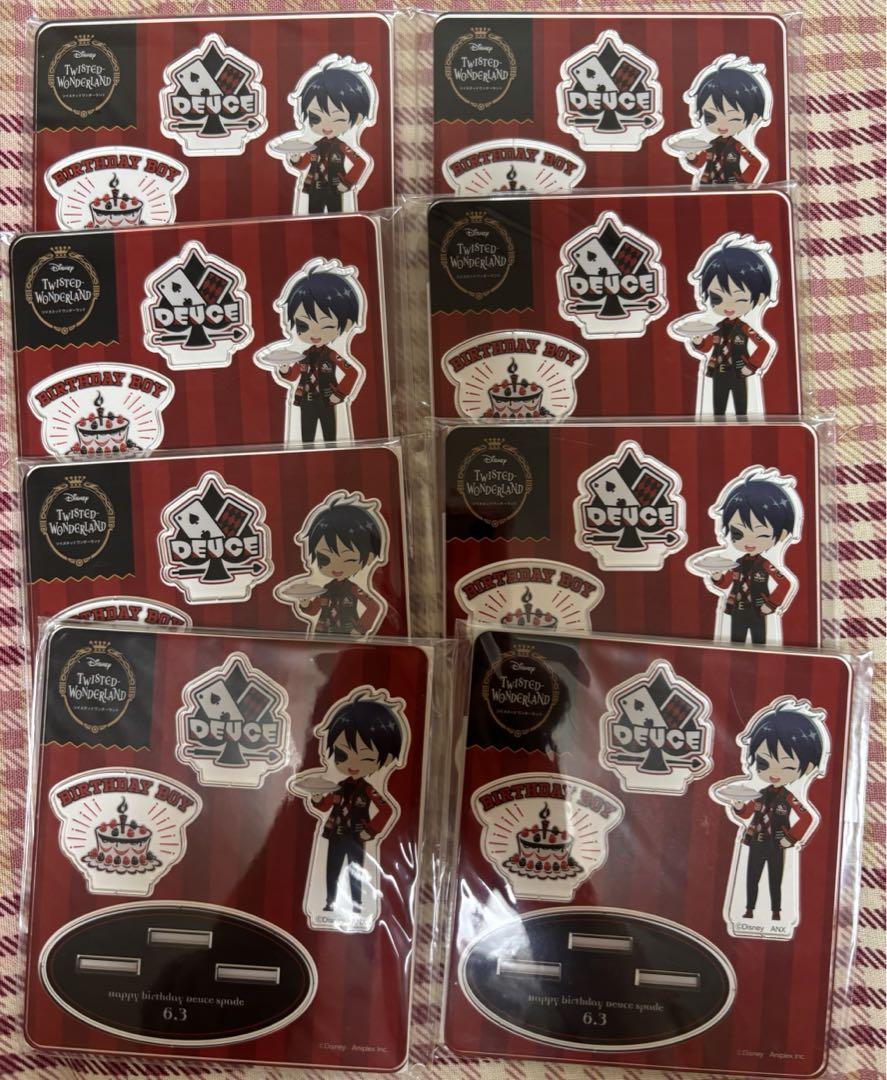ツイステ　デュース　ユニオンバースデー　アクスタ