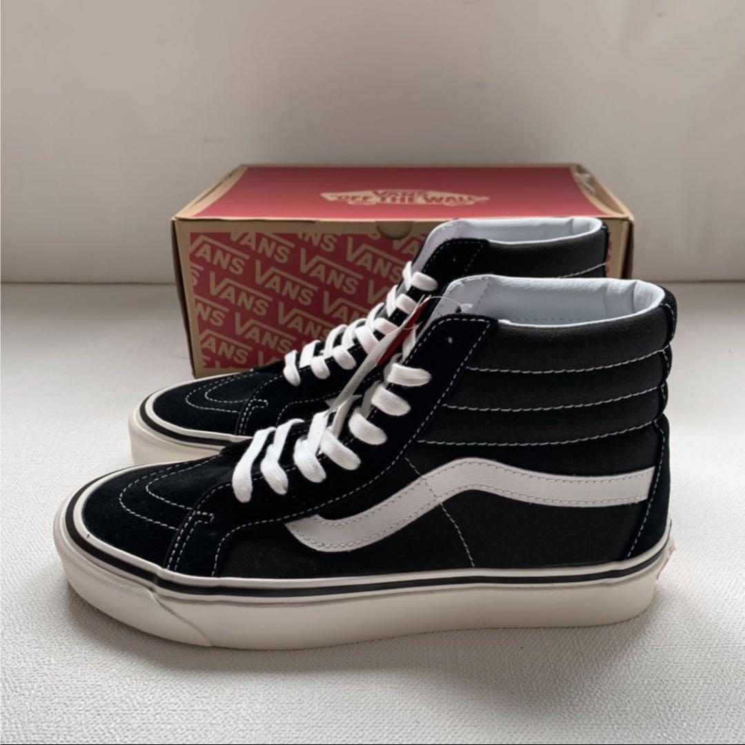 メーカー包装済】 VANS 新品 バンズ ブラックUS企画 黒 スエード