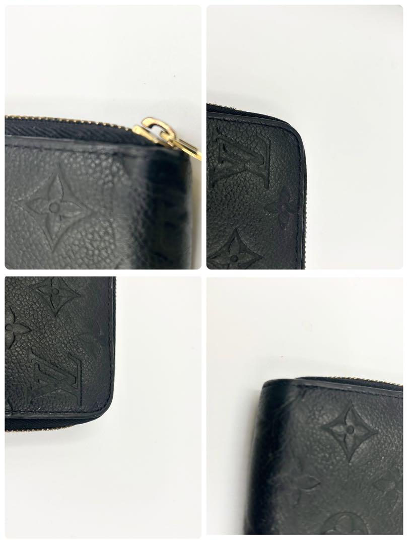 極美品　ルイヴィトン　アンプラント　ジッピーウォレット　ノワール　長財布