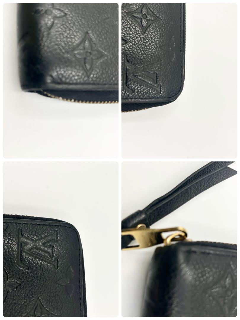 極美品　ルイヴィトン　アンプラント　ジッピーウォレット　ノワール　長財布