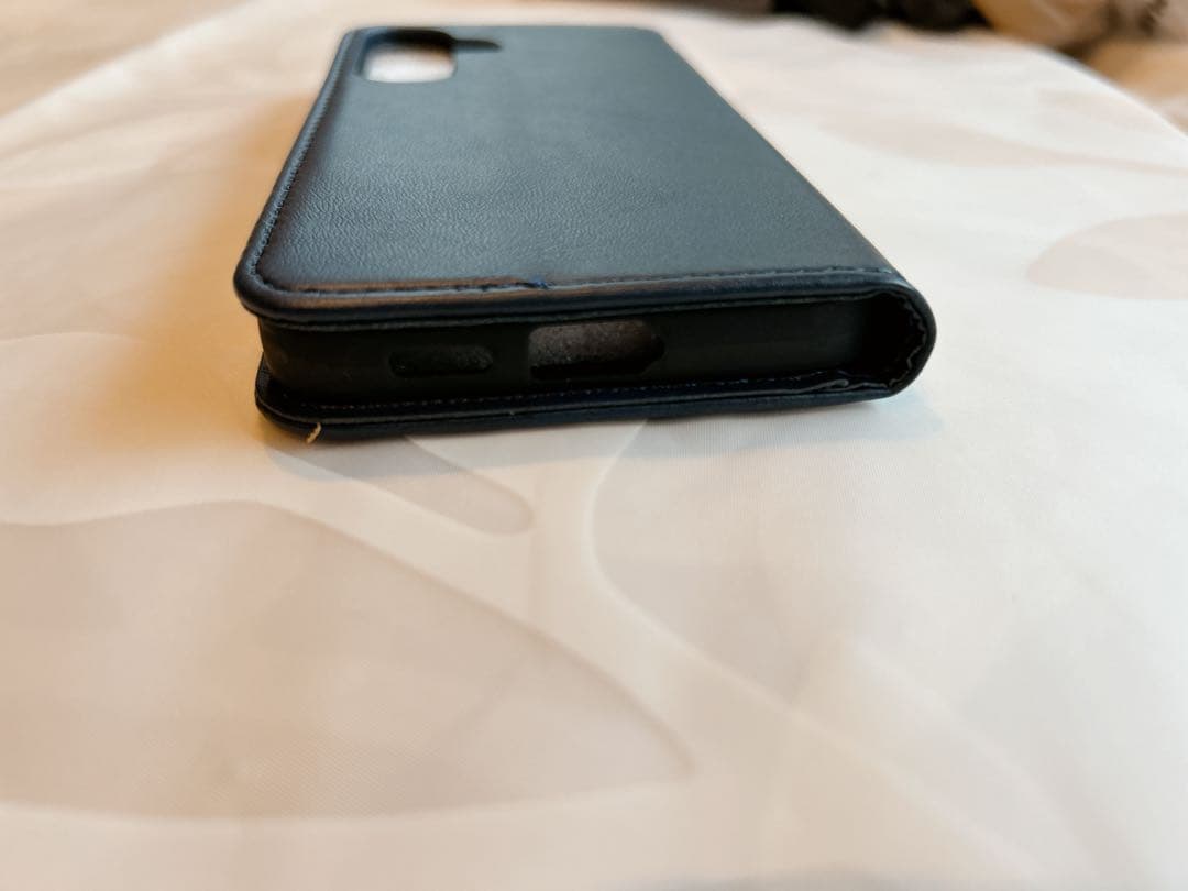 Galaxy S24 5G ダークブルー 手帳型スマホケース ストラップ付き Galaxy S24 5G ダークブルー 手帳型スマホケース ストラップ付き