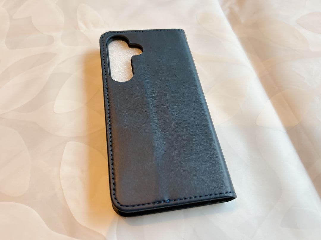 Galaxy S24 5G ダークブルー 手帳型スマホケース ストラップ付き Galaxy S24 5G ダークブルー 手帳型スマホケース ストラップ付き