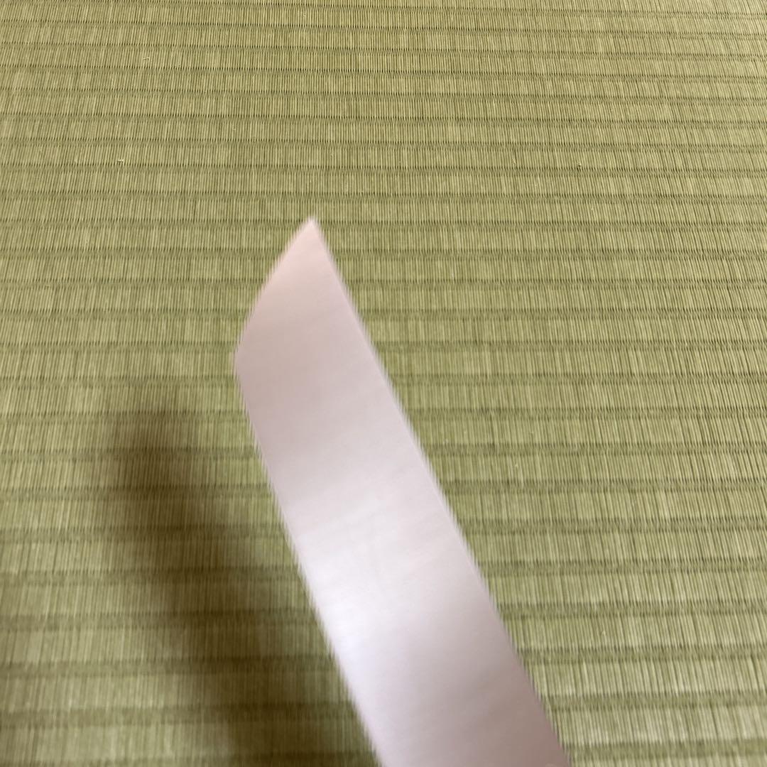尺　先丸　柳刃　包丁　和包丁　V金10号　本焼　反り付き　黒檀黒水牛　八角柄