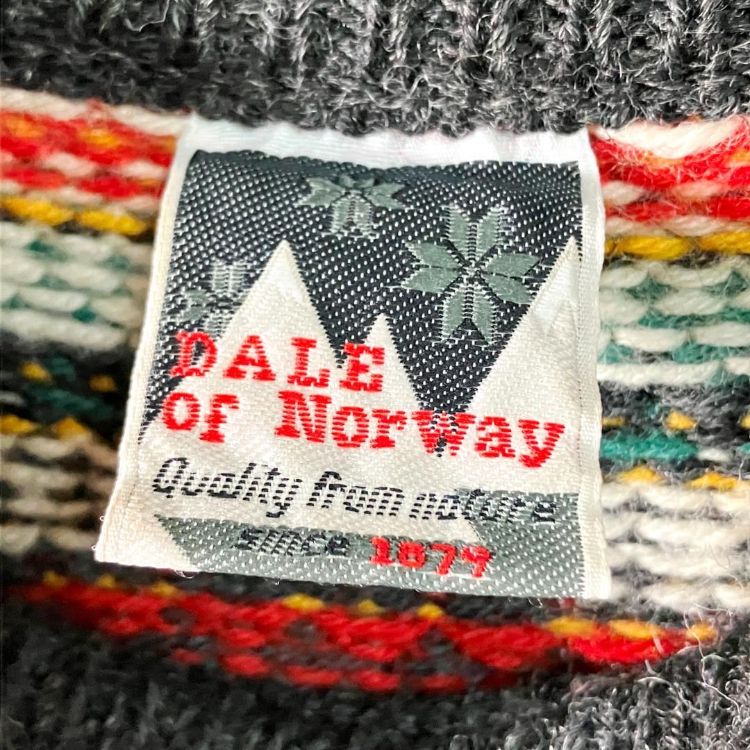 DALE Of Norway　ニット　セーター　ホワイト　グレー　ノルディック柄