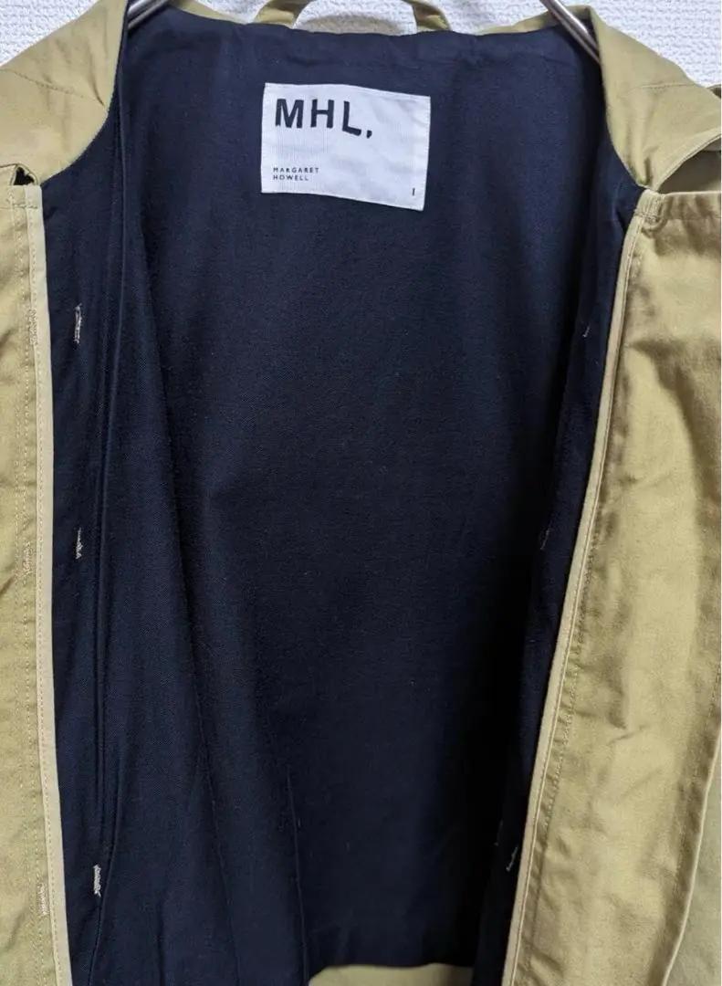 【MHL.】WASHED WAXED COTTON ダッフルコート