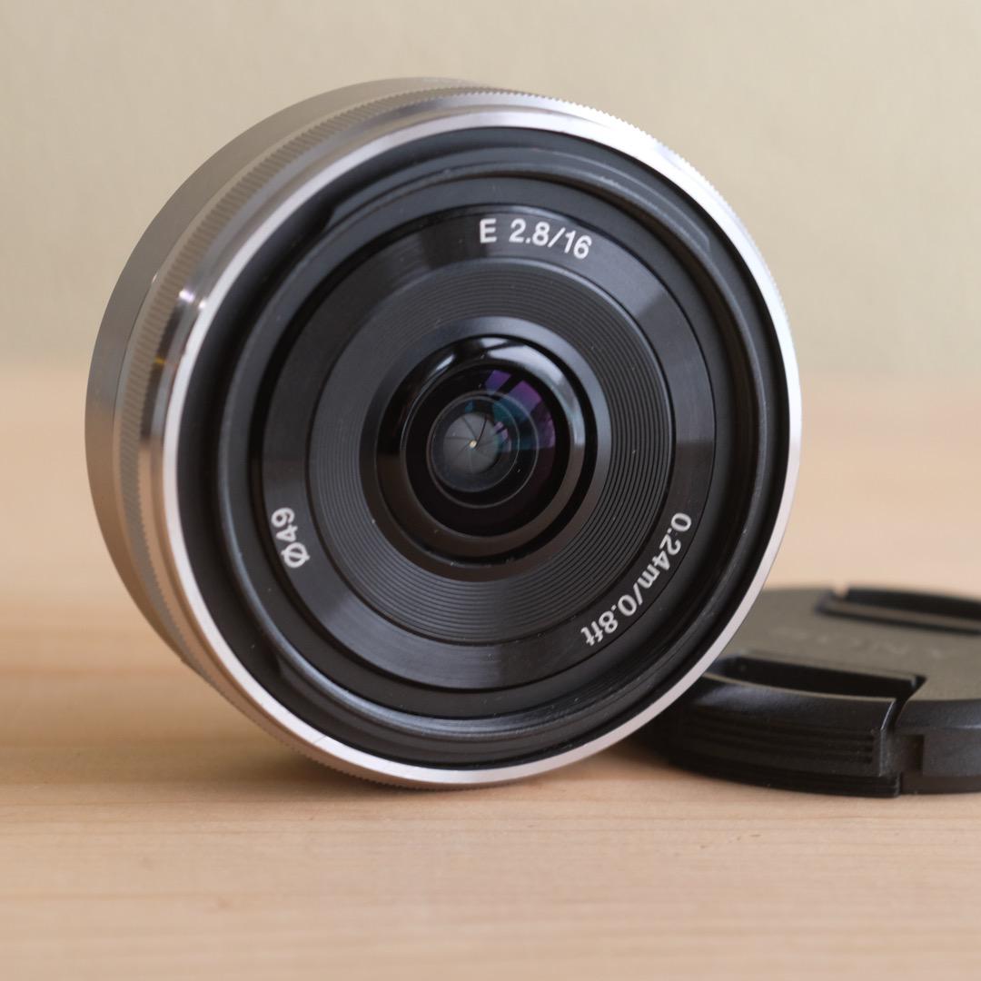 SONY E 16mm F2.8 単焦点 APS-C SEL16F28 良品