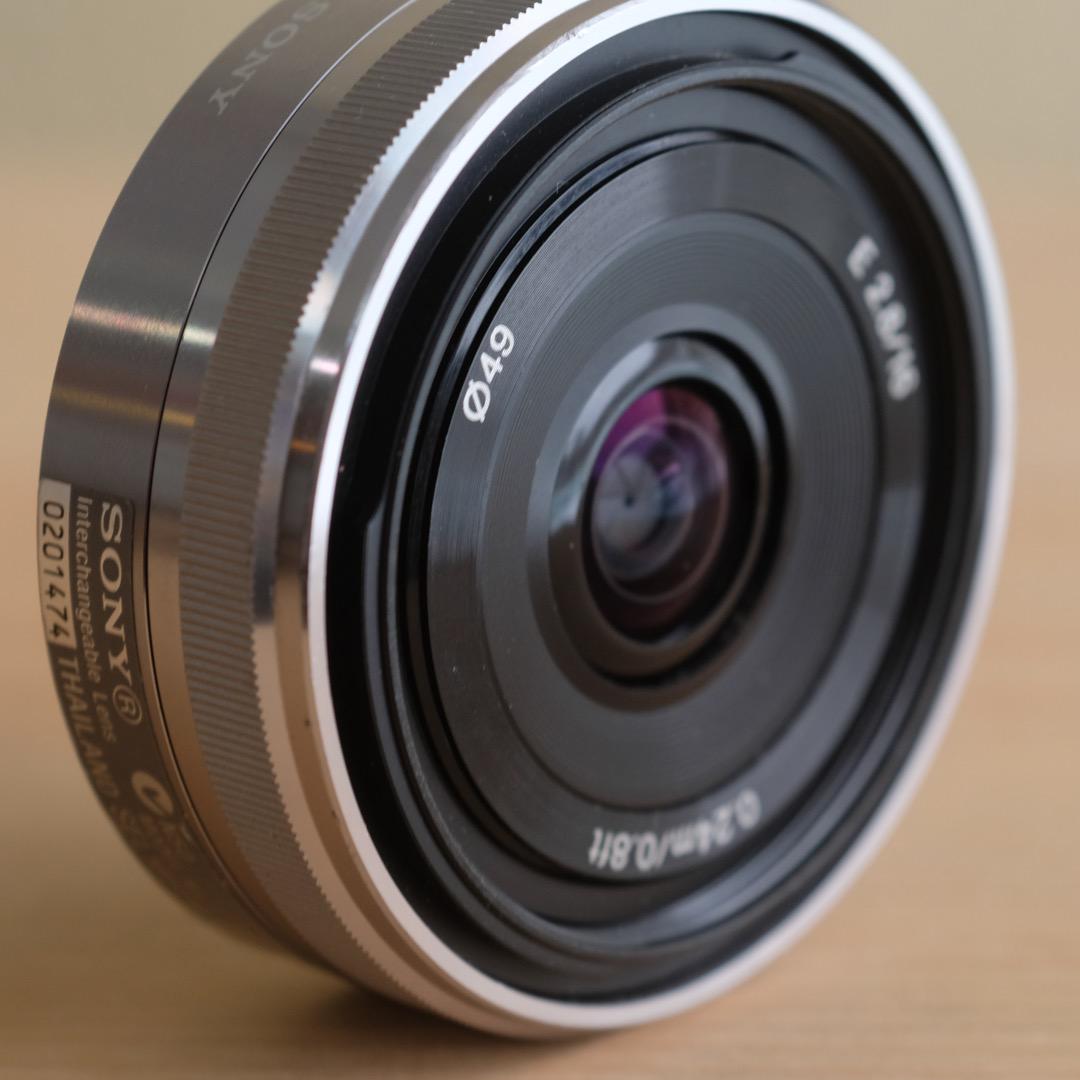 SONY E 16mm F2.8 単焦点 APS-C SEL16F28 良品
