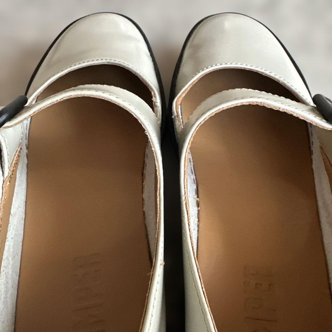 CAMPER メリージェーンシューズ 軽量 ホワイト 38 24~24.5cm
