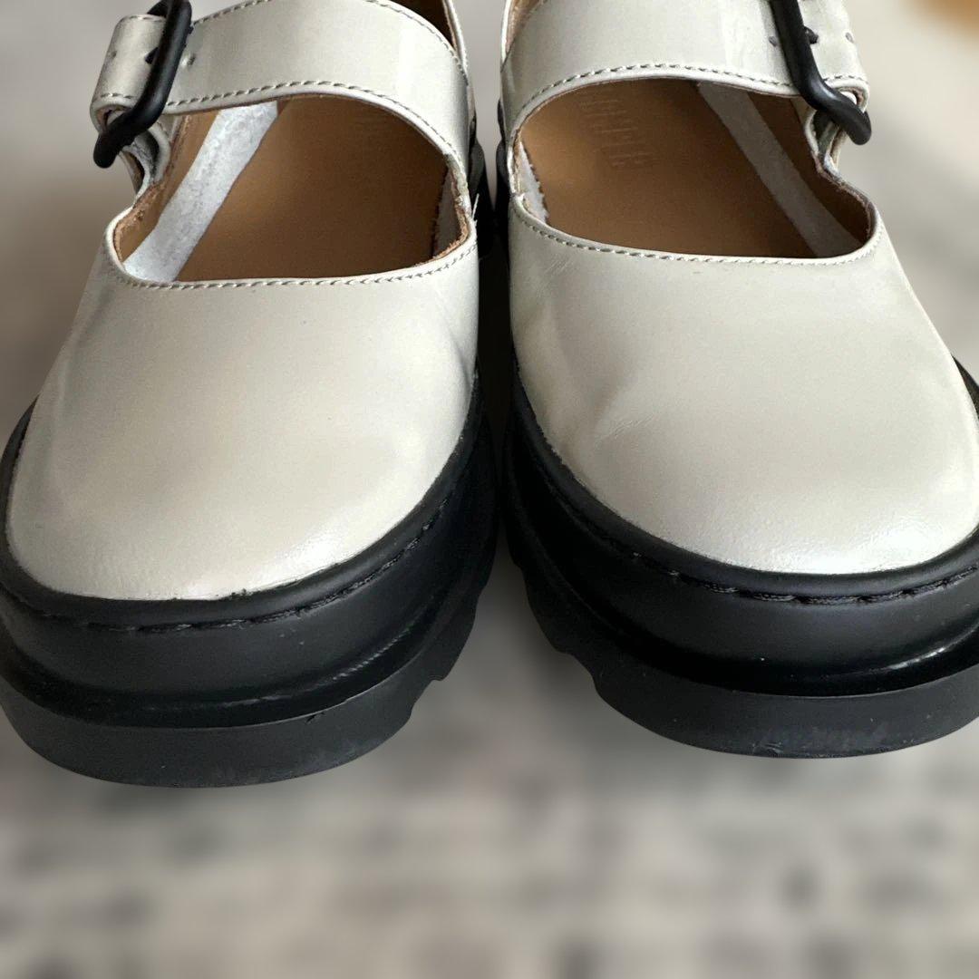 CAMPER メリージェーンシューズ 軽量 ホワイト 38 24~24.5cm