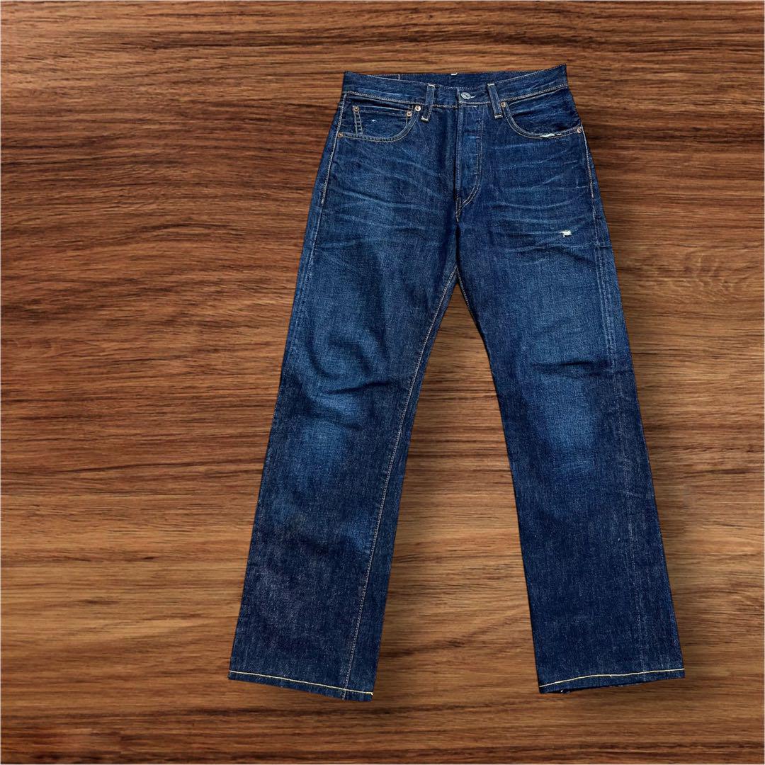 Levi's501XX 47501 赤耳セルビッチデニムパンツW30L32 - メルカリ