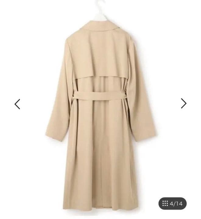 新品未使用】23区 サイロフィルトレンチコート 2021SS ベージュ M