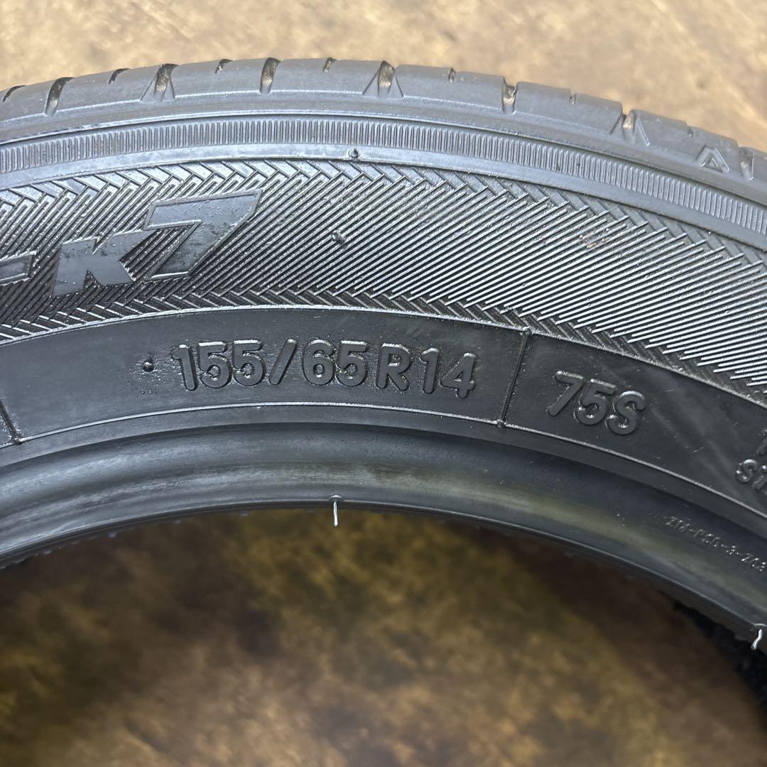 155/65R14 サマータイヤ　バリ山　TOYO 4本　送料込み　TS195