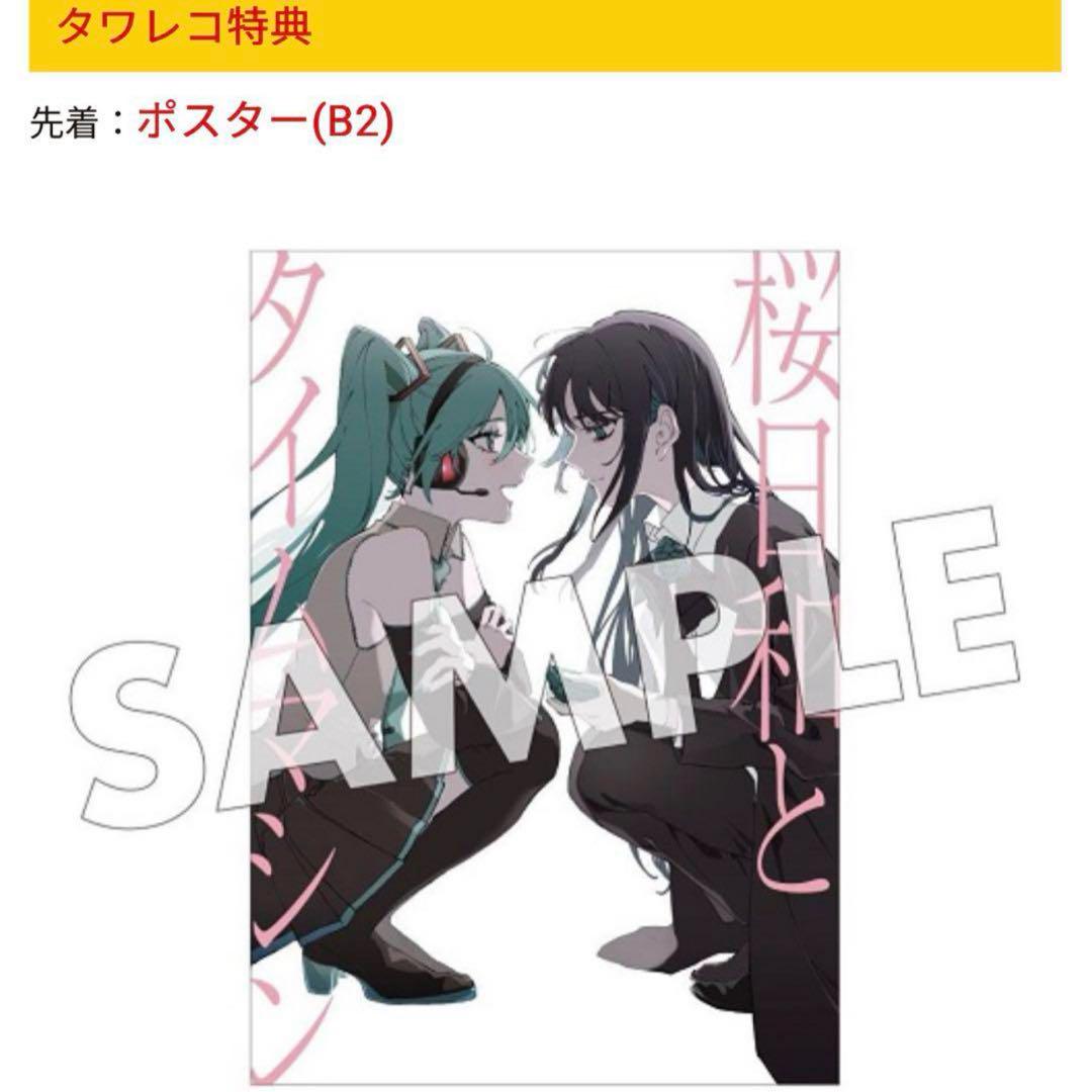 初音ミク　vocalodustd　　販促非売品ポスター 非売品】ボーカロイド 初音ミク かんざきひろ B2 サイズ
