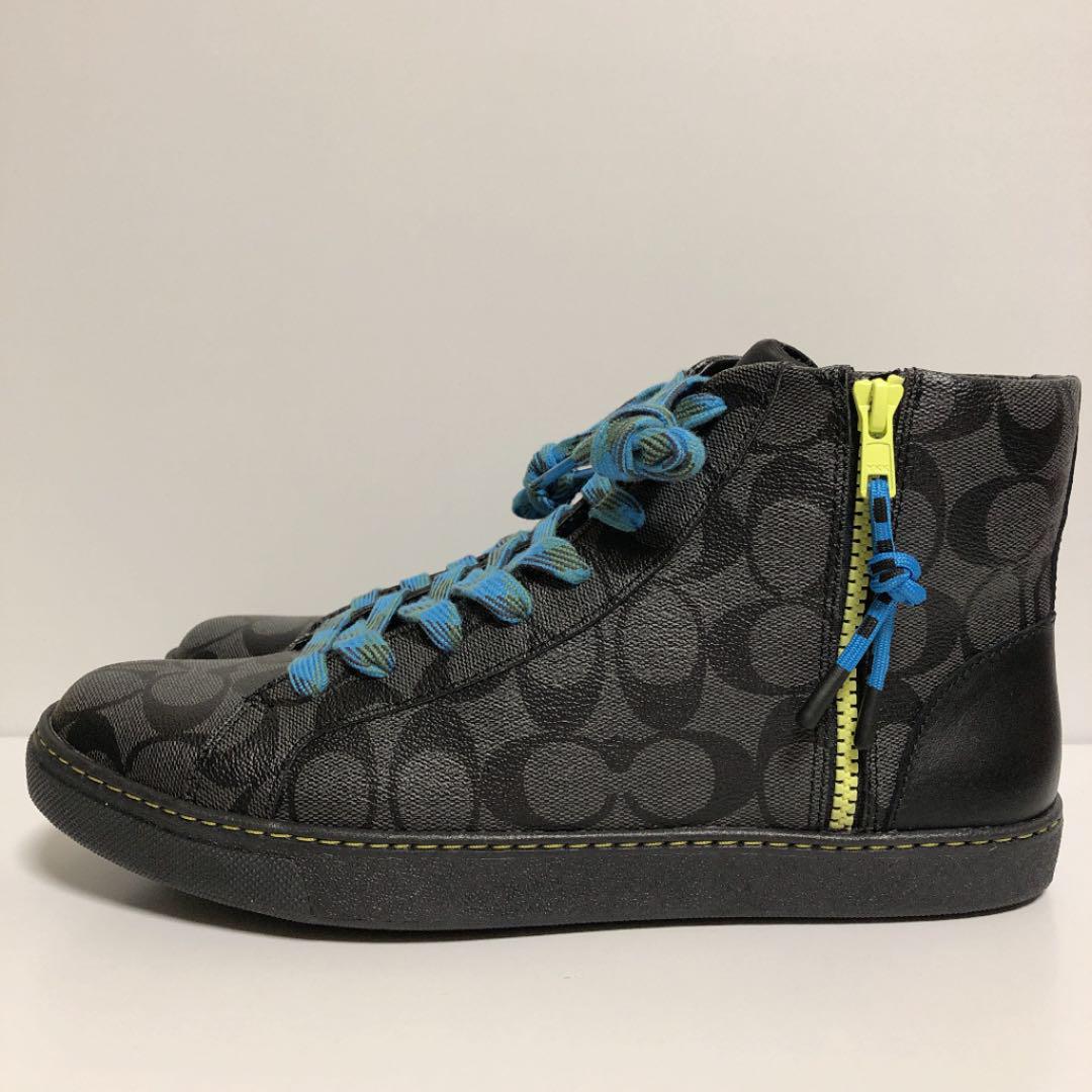 16500円 【SALE/95%OFF】 Coach コーチ スニーカー 新品未使用 ハイカットスニーカー 16500円 【SALE/95%OFF】 Coach コーチ スニーカー 新品未使用 ハイカットスニーカー