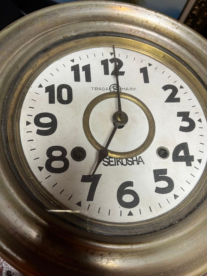 ダルマゼンマイ時計 四つ目ダルマ時計