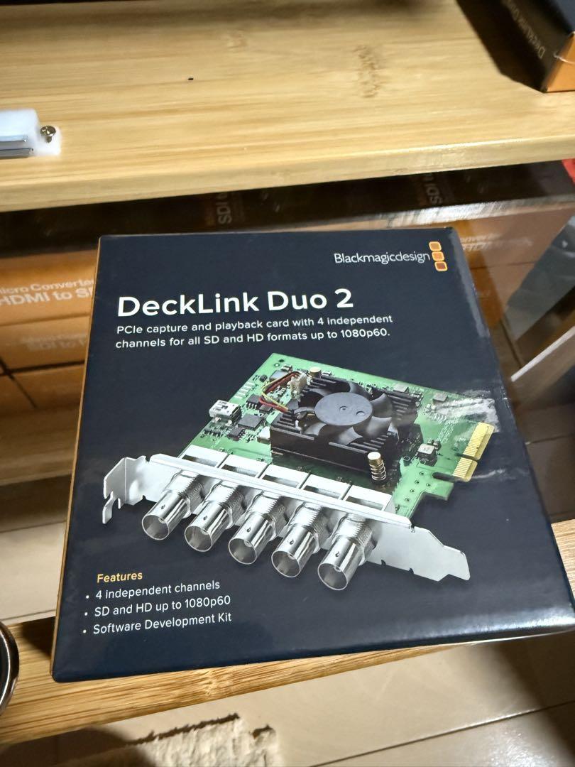 Blackmagic Design DeckLink Duo 2 本体