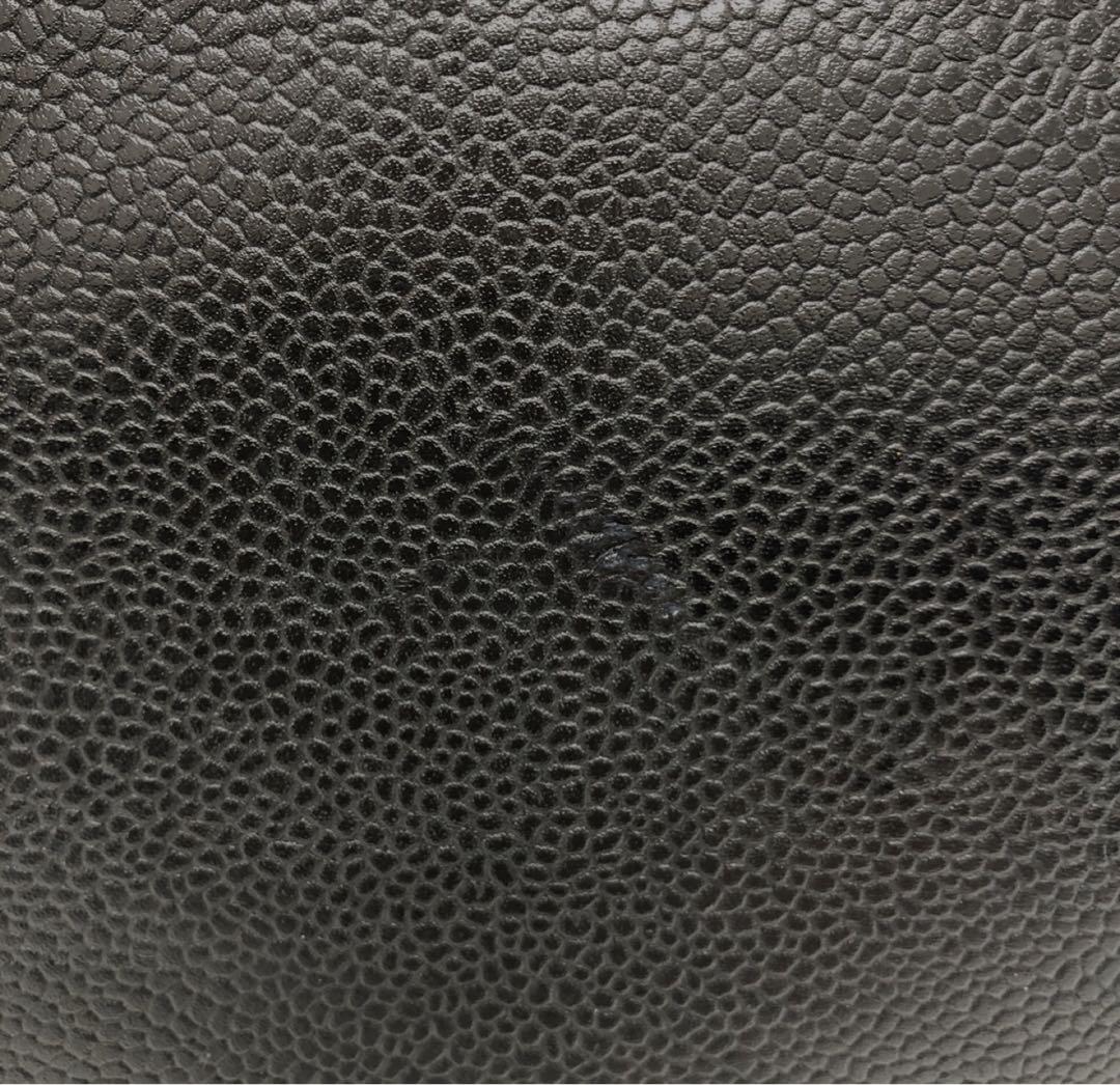 CHANEL キャビアスキンチェーントートバッグ 2406009 画像6