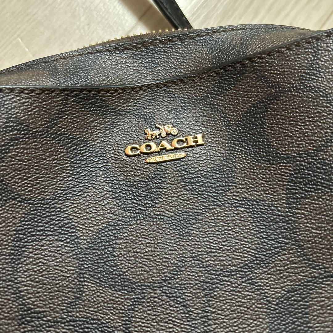 coach コーチ ショルダーバッグ 小さめバック ブラウン