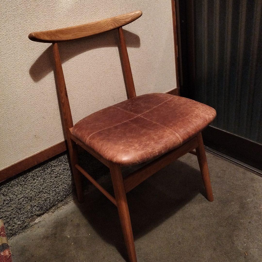 革張り椅子