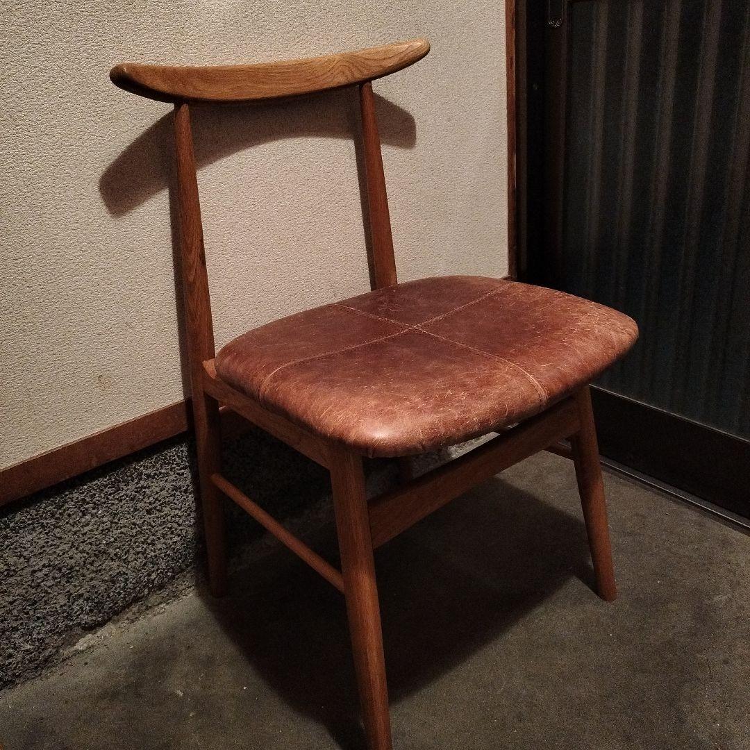 革張り椅子