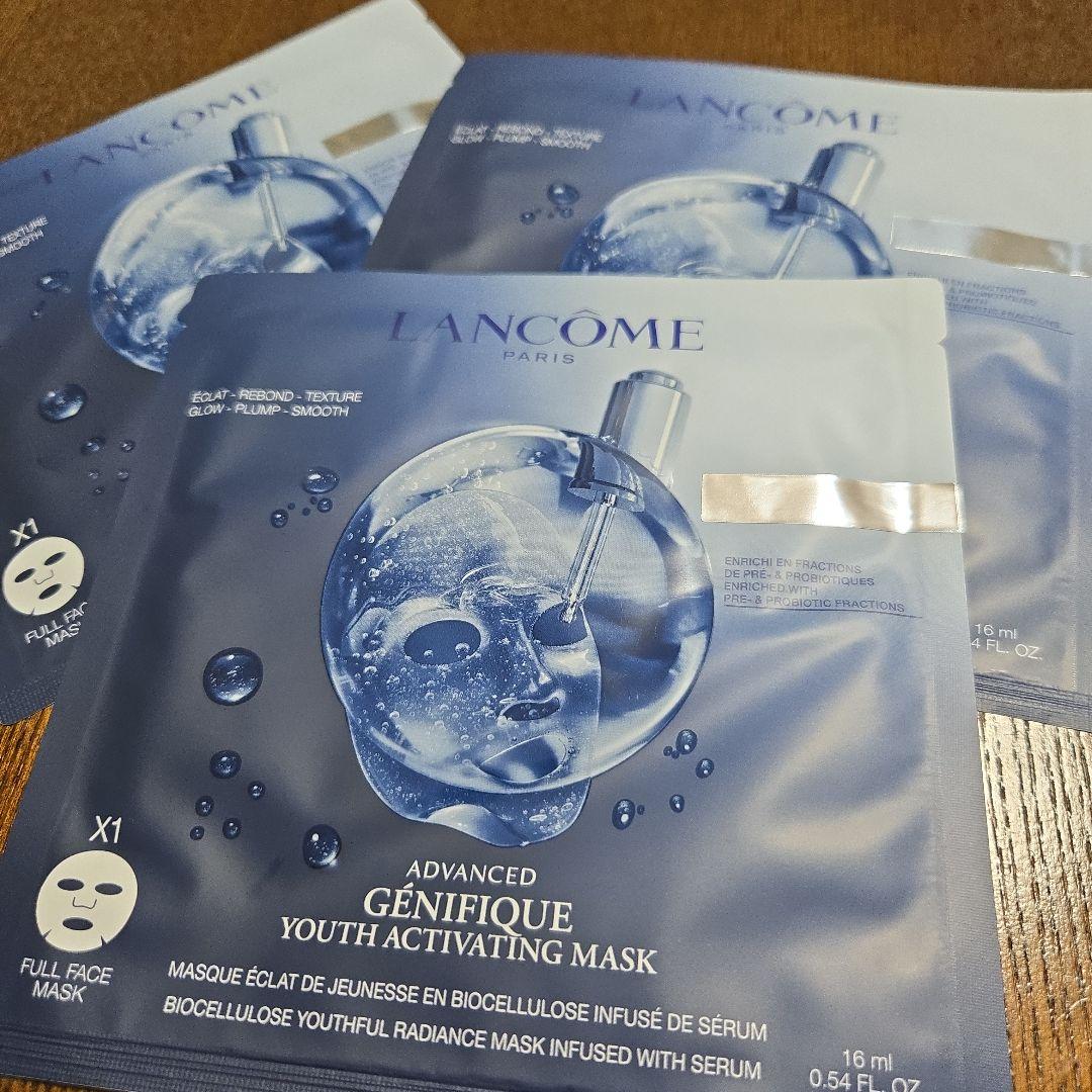 LANCOME☆ジェニフィックアドバンストバイオセルロースマスク 3枚