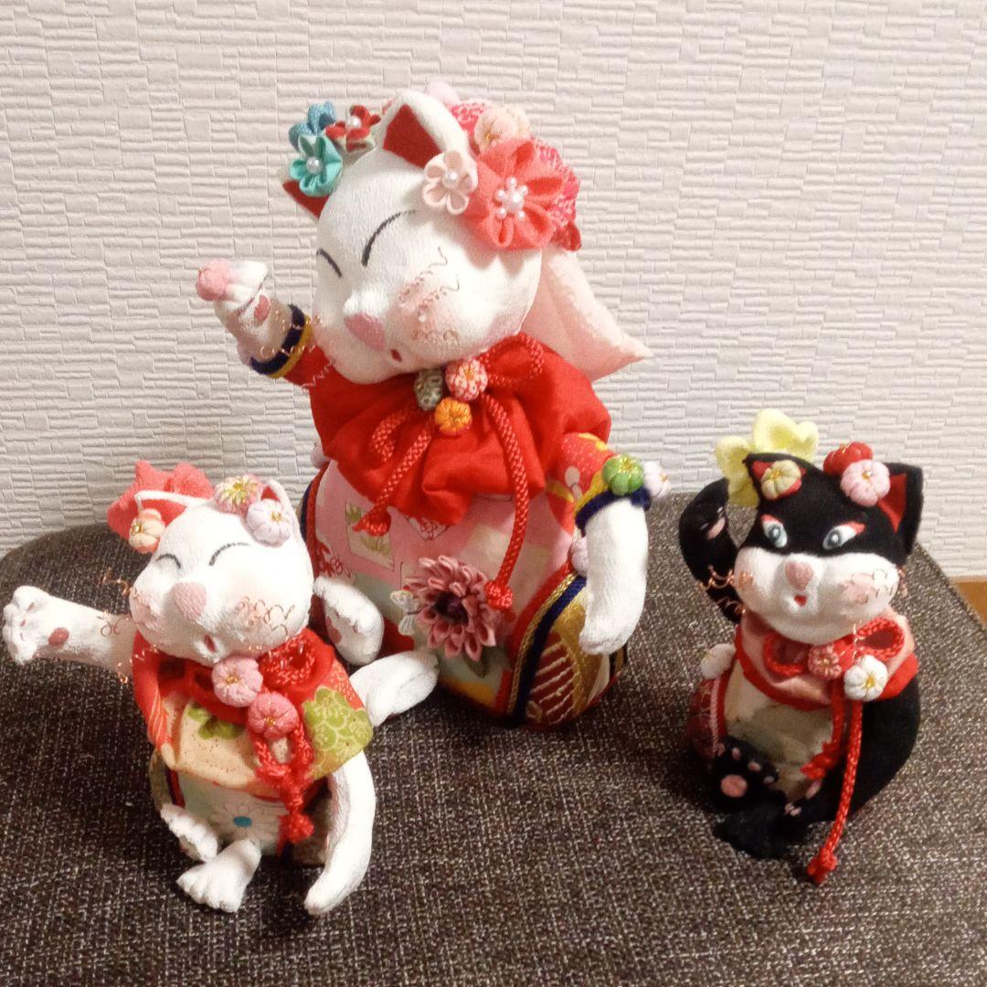 ぶす姫ブス姫ちりめん創作人形