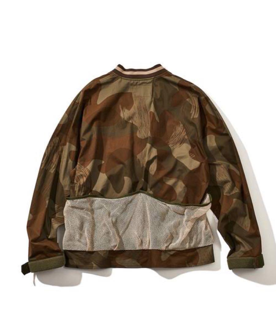 新品 F/CE MESH JK/エフシーイー 迷彩 メッシュ プルオーバー