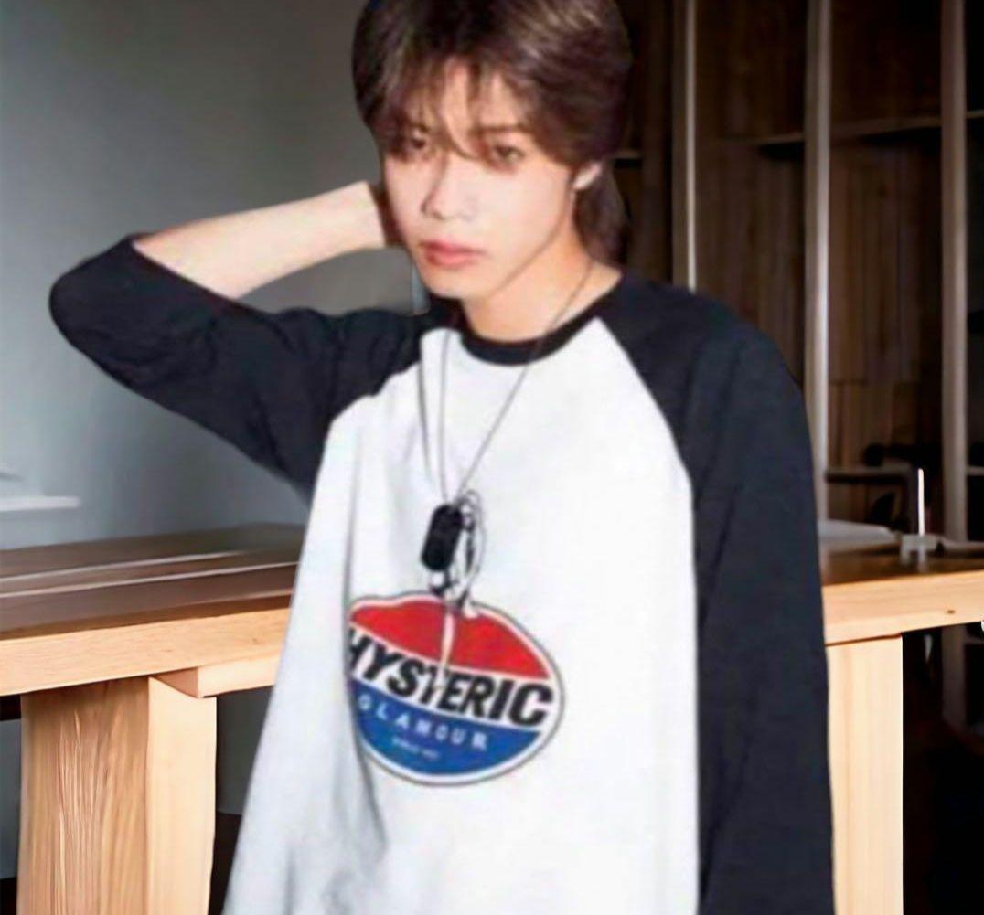 コムドットやまと着】ヒステリックグラマー GIRL ON THE TOP 長袖 コムドットやまと着】ヒステリックグラマー GIRL ON THE TOP 長袖