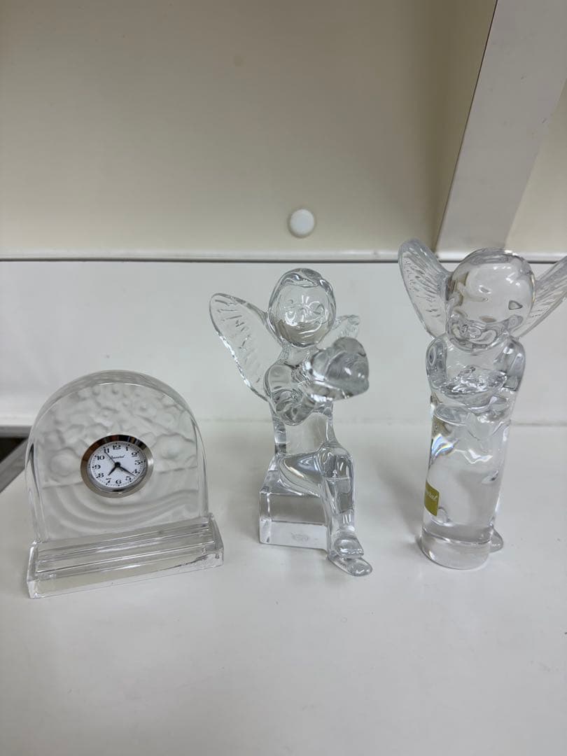 バカラ 置物 3点セット