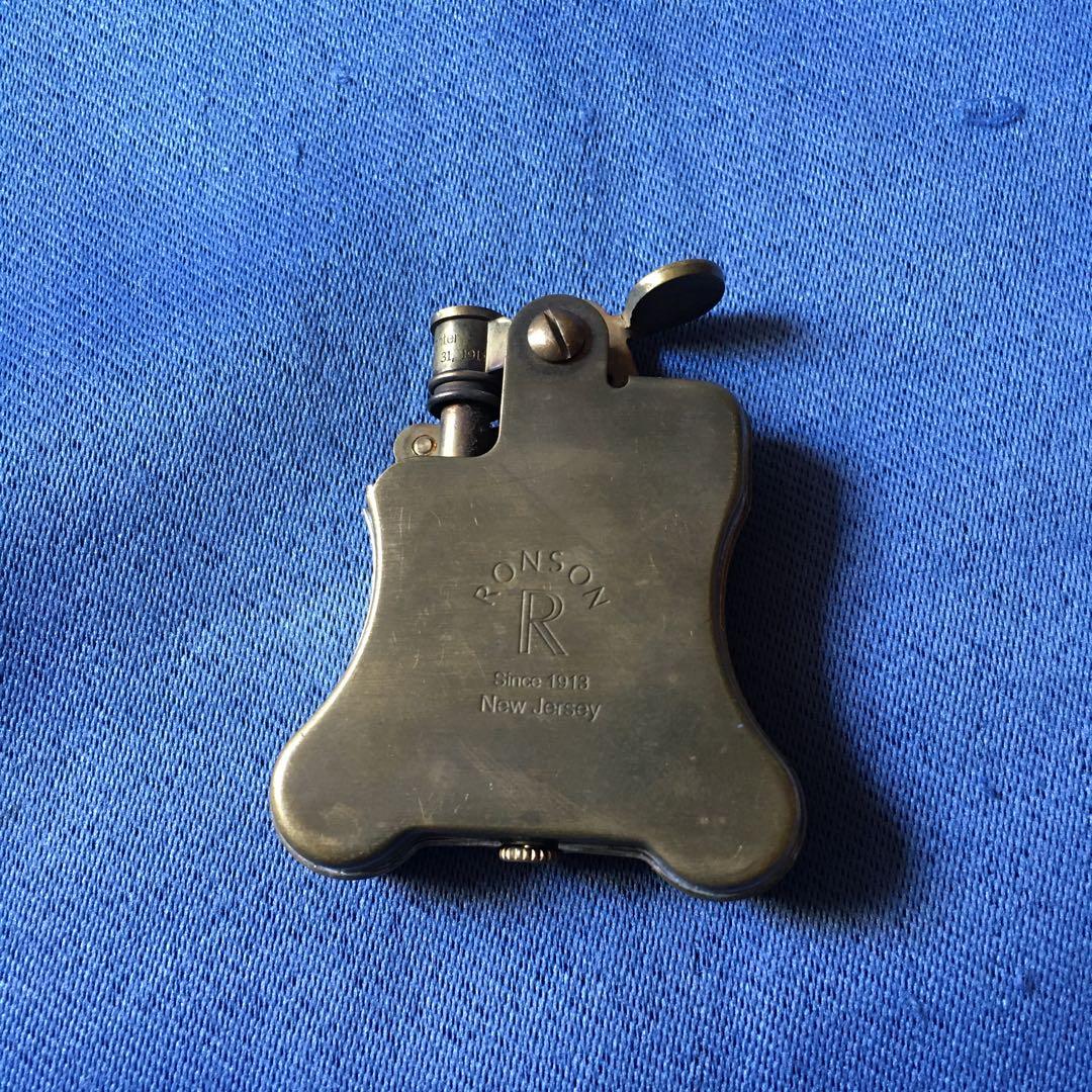 RONSON オイルライター　バンジョー　着火確認済み