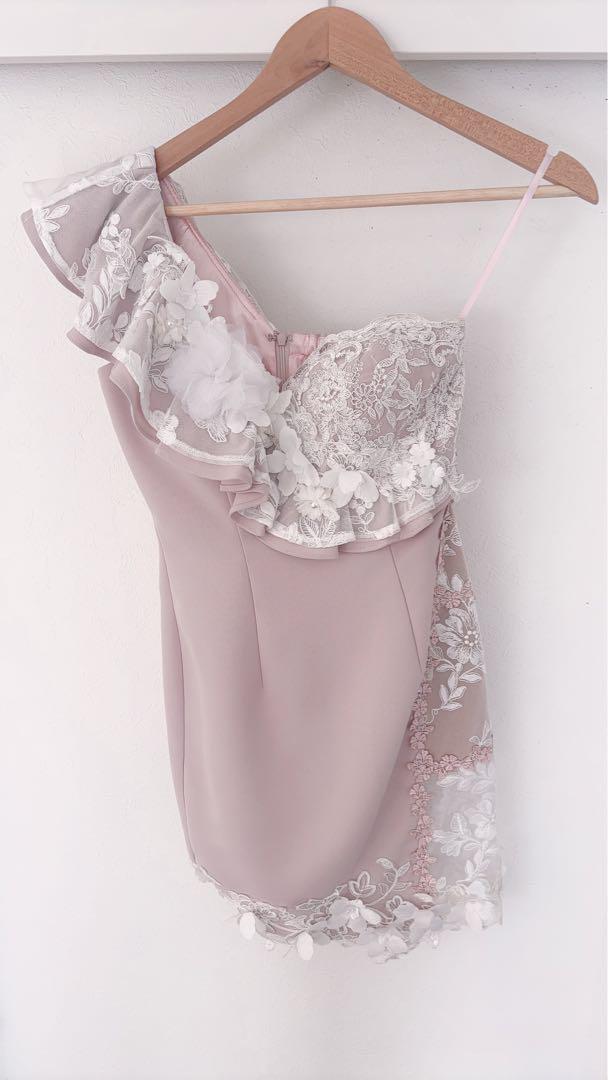 ROBE de FLEURS ピンク　ドレス