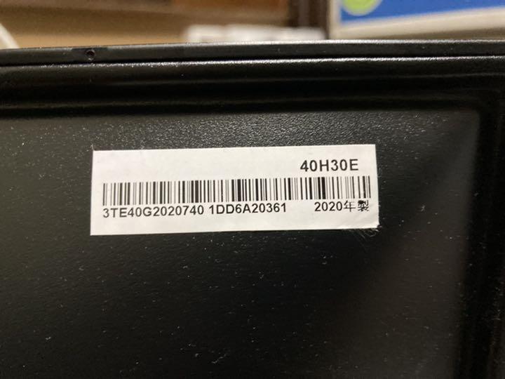 正規店人気 HISENSE 40インチ液晶テレビ 2sSKW-m44520787660 40H30E 数量限定格安