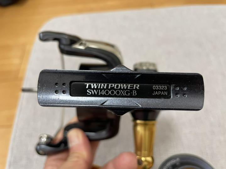 SHIMANO シマノ ツインパワー SW14000XG 未使用PE5号付き