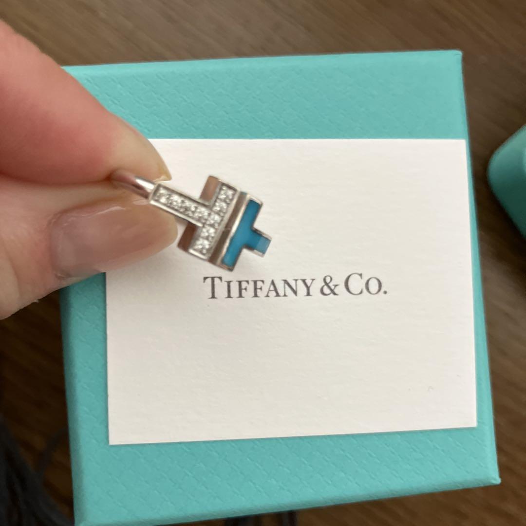 Tiffany & Co. ティファニー Tワイヤーリング ターコイズ Tiffany & Co. ティファニー Tワイヤーリング ターコイズ