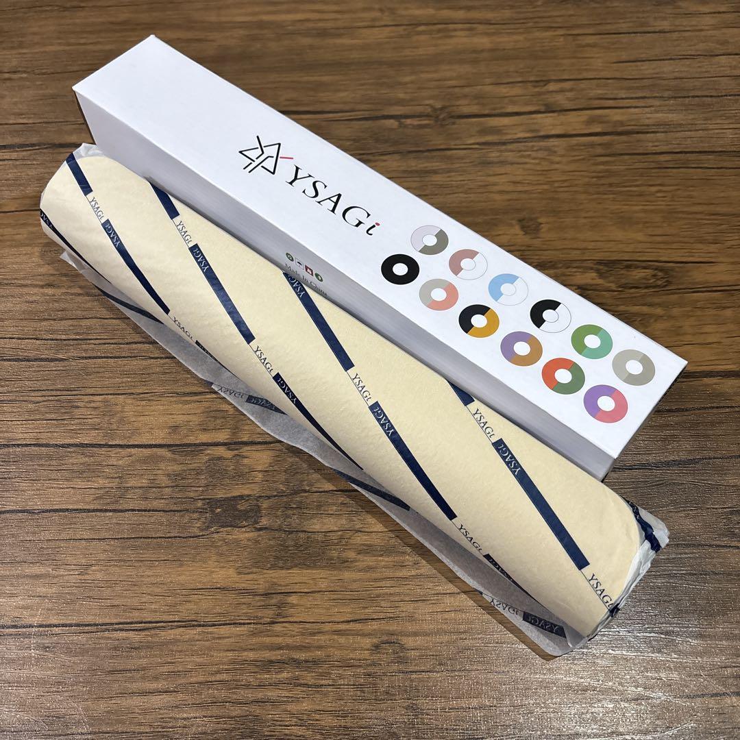 YSAGiデスクマット 新型PUレザーデスクパッド 肌色 60×35cm