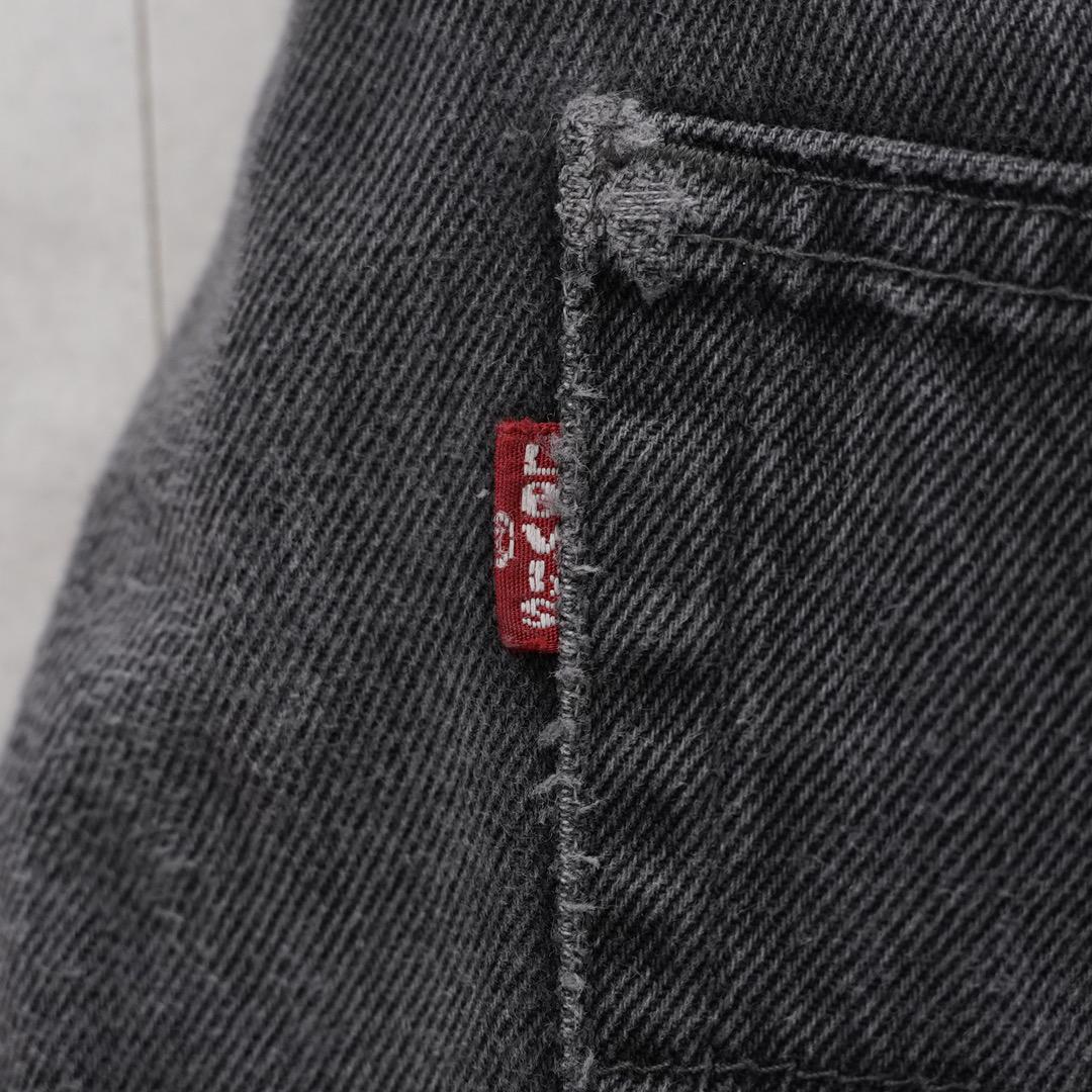 リーバイス505 W36 ブラックデニム 黒 ボトム パンツ 古着 13883 リーバイス505 W36 ブラックデニム 黒 ボトム パンツ 古着 13883