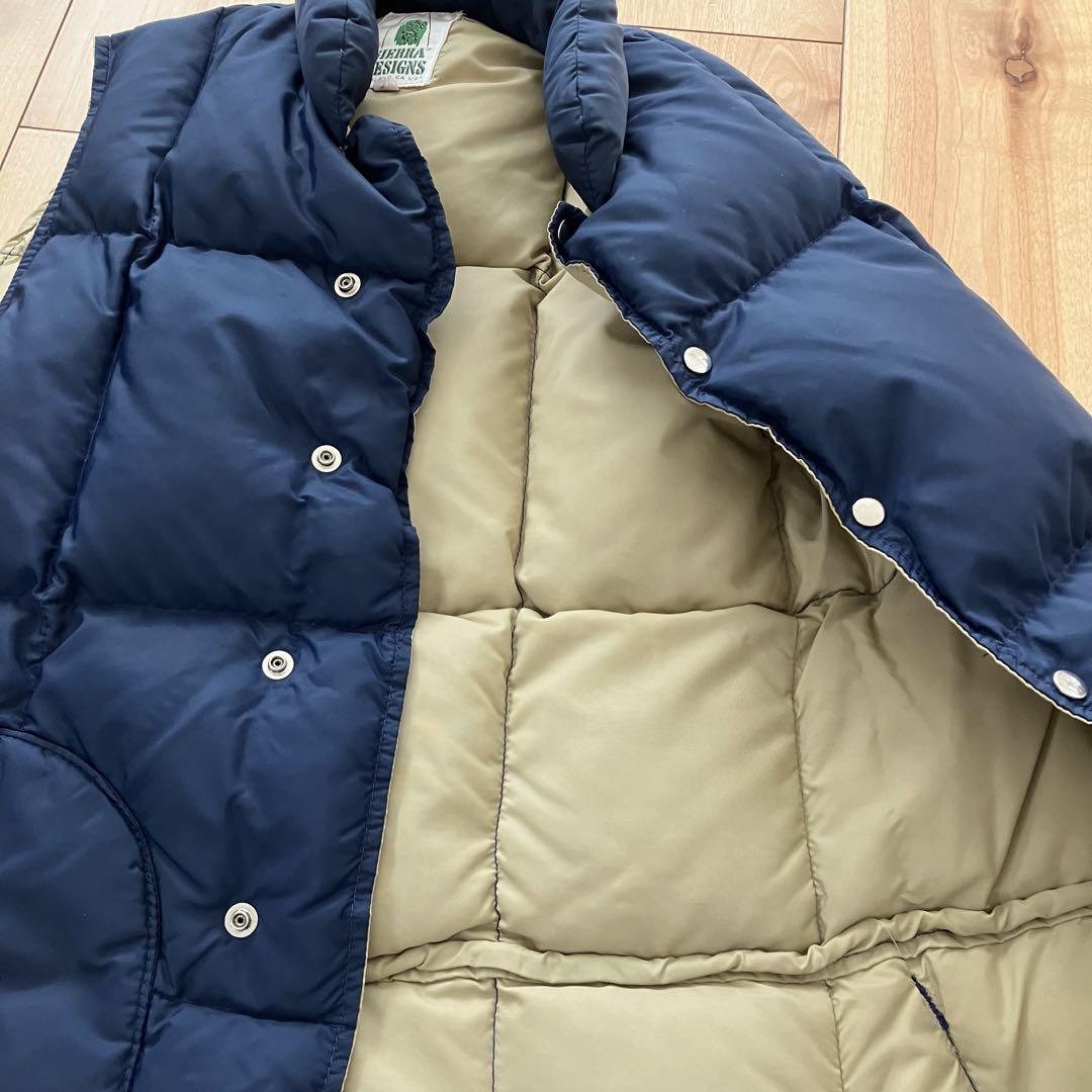70s SIERRA DESIGNS 60/40クロス USA製 ネイビー S