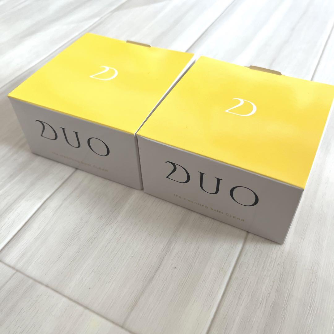 新品未開封 DUO クレンジングバーム クリア 90g 2個