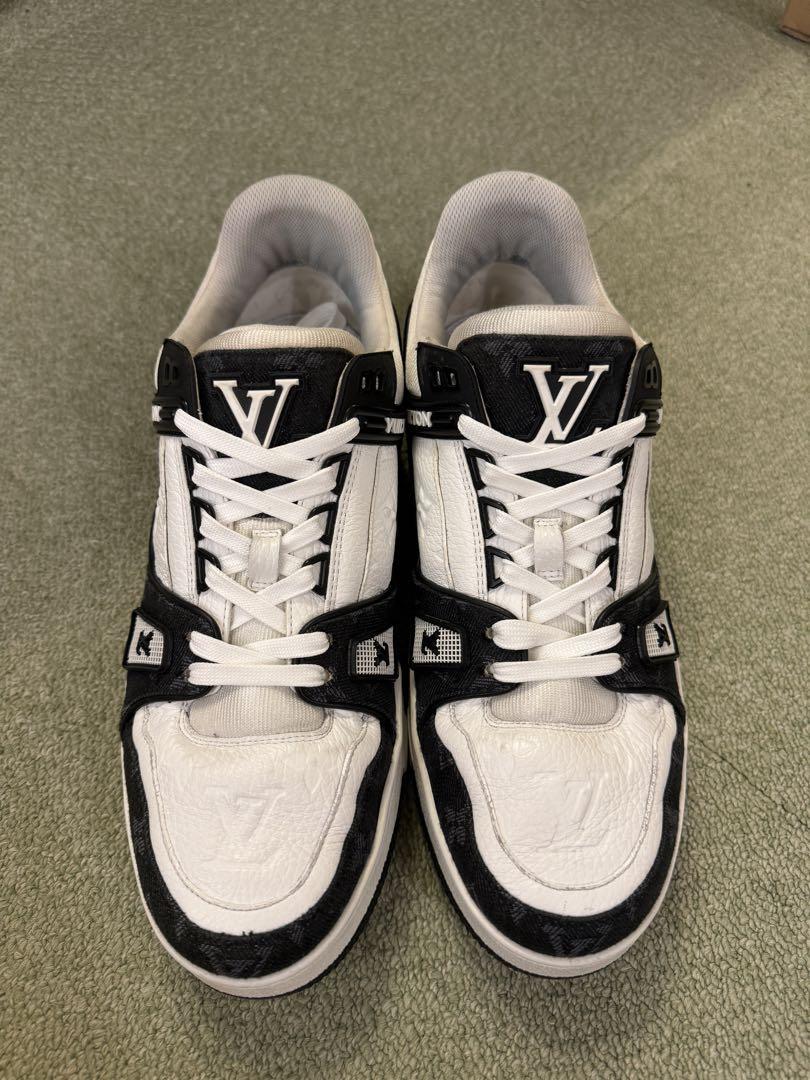 【美品】大人気 ヴィトン LV トレイナー ライン スニーカー VUITTON