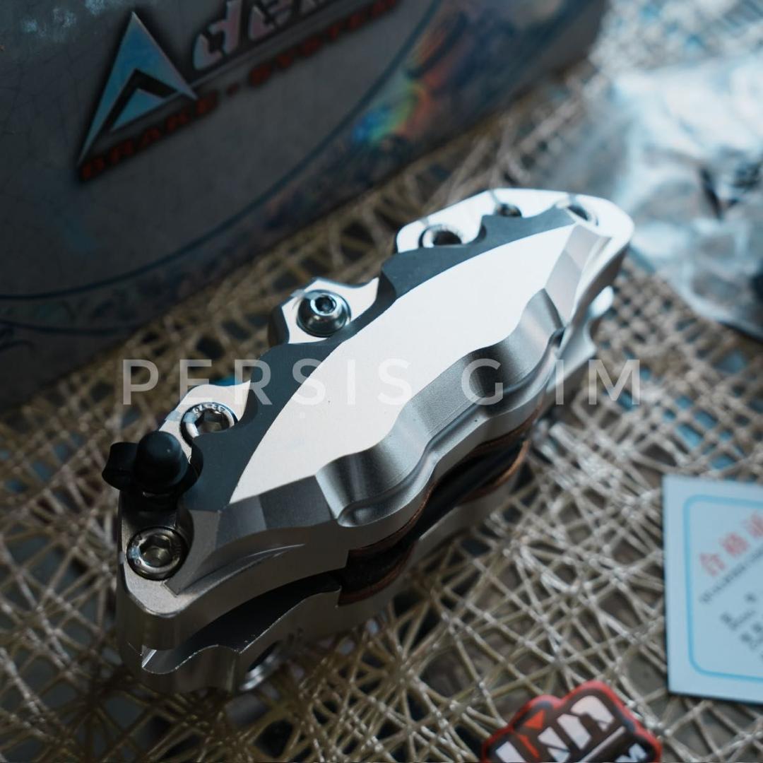 Adelin正規品 82mmラジアルキャリパー サポートセット 銀 / シルバー Adelin正規品 82mmラジアルキャリパー サポートセット 銀