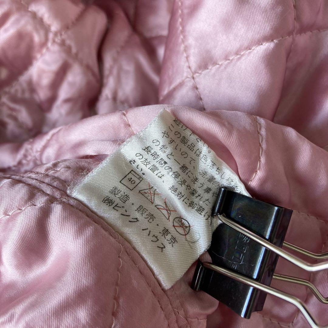 希少 ピンクハウス PINKHOUSE ブルゾン MA-1 ワッペン 刺繍