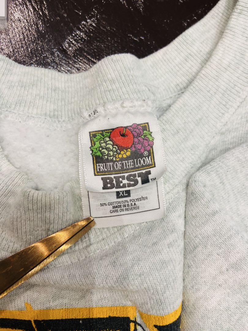 古着90年代USA製FRUIT OF THE LOOM スティーラーズスウェット