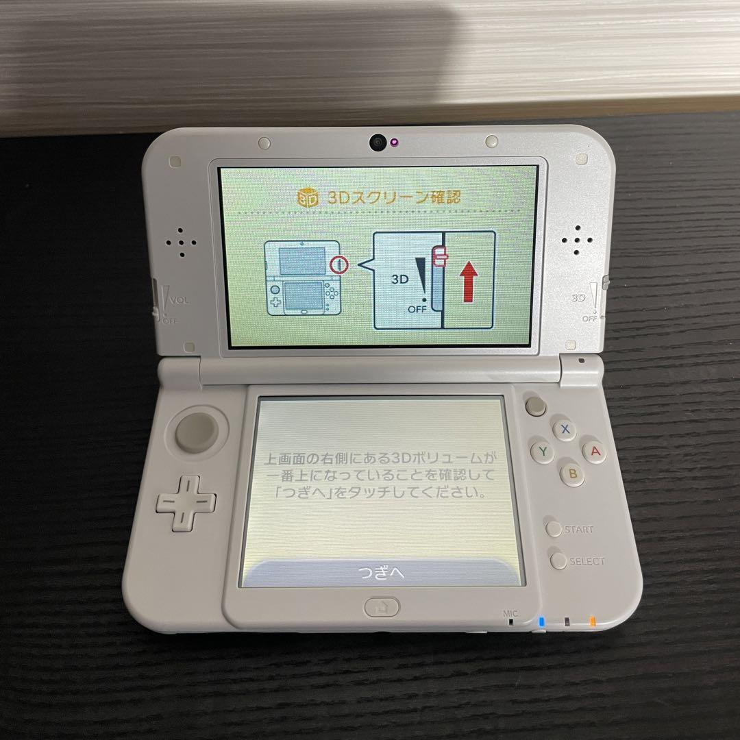 美品　　Newニンテンドー3DSLL パールホワイト Amazon.com: New Nintendo 3DS LL Pearl White (Japanese