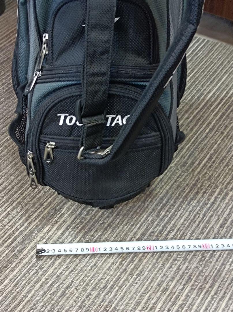 八4732【中古品】　TOURSTAGE　キャディバッグ　カラー（黒）