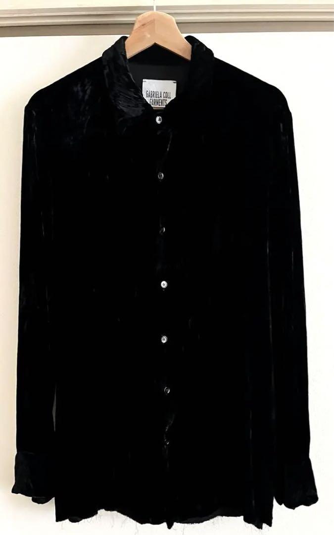 極美品!!GABRIELA COLL GARMENTS ベロアシャツ - メルカリ 極美品!!GABRIELA COLL GARMENTS ベロアシャツ - メルカリ