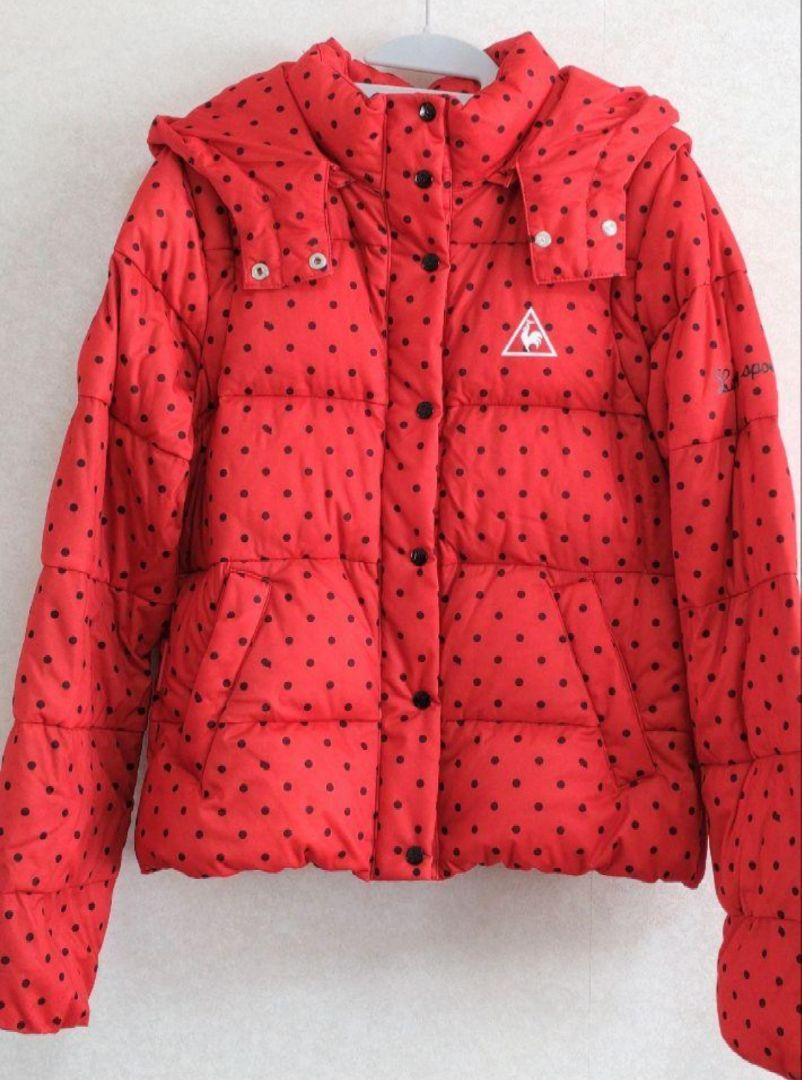 ルコックゴルフ　ストレッチ　ドット　ダウン　Ｍ　デサント　le coq golf