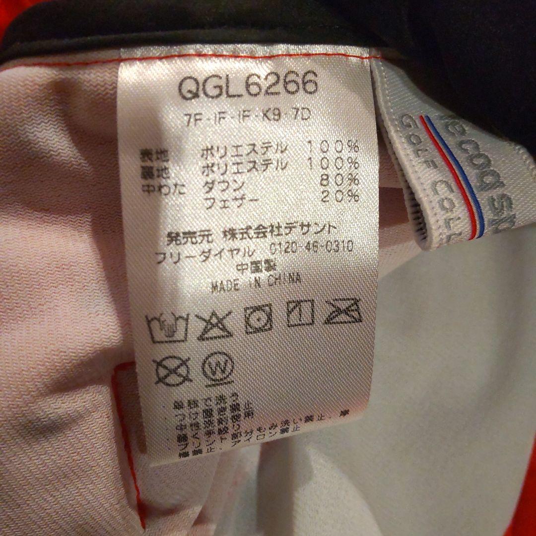 ルコックゴルフ　ストレッチ　ドット　ダウン　Ｍ　デサント　le coq golf