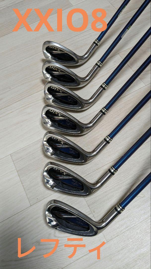 【良好品】 ゼクシオ8 アイアン7本セット レフティ クラブ