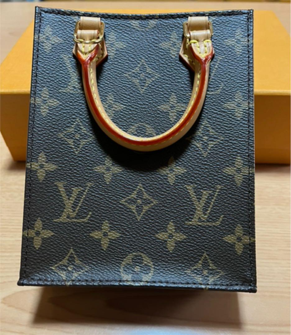 ブルー系華麗 だん様専用です。LOUIS VUITTON ルイヴィトン プティット セールサイトの通販 【ちゃあ様専用】ルイヴィトン モノグラム トートバッグ サックプラ トートバッグ